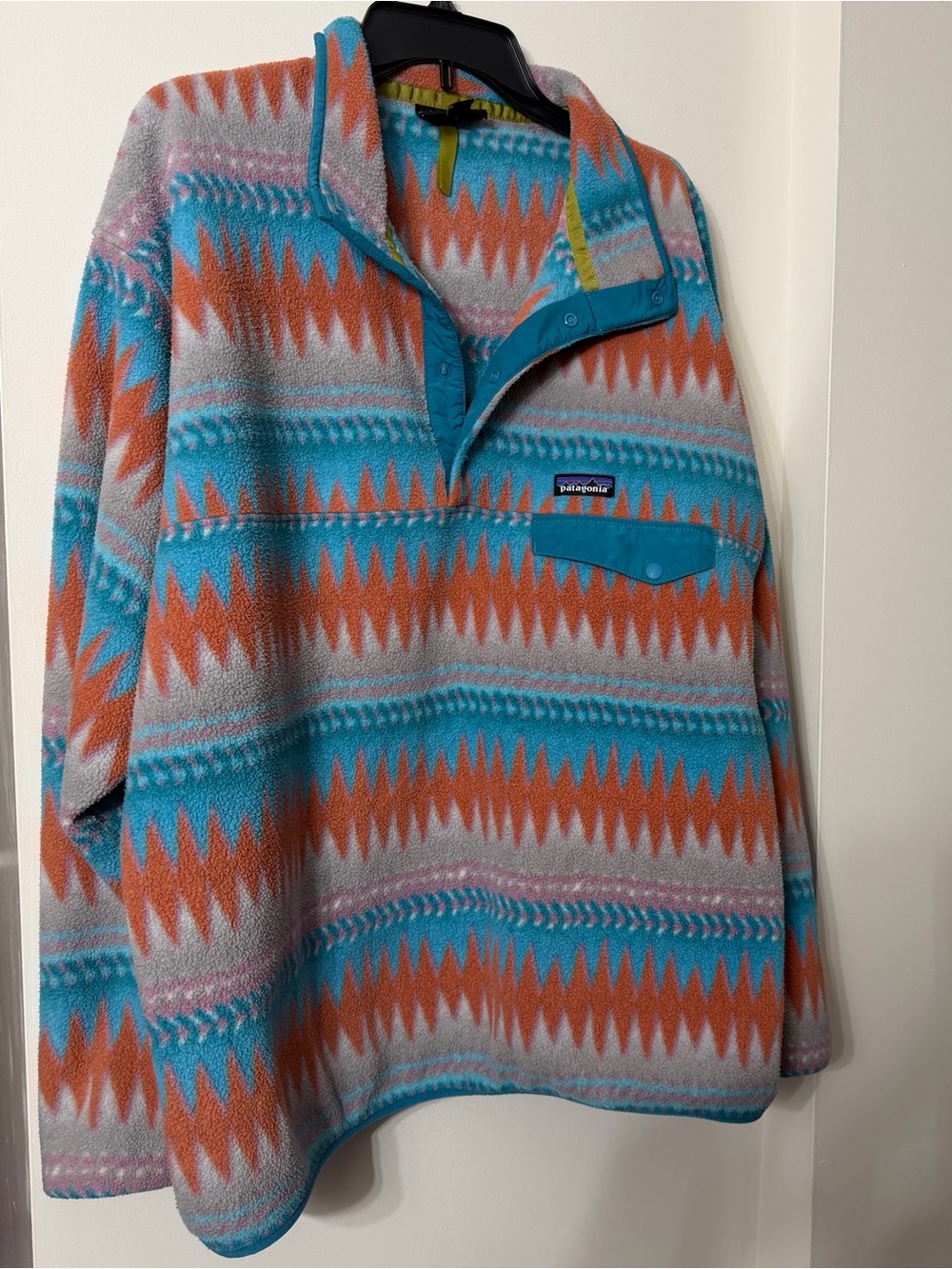 Patagonia Synchilla Snap-T Fleece Pullover in Laughing Waters